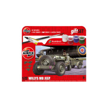Hanging Model Car Kits - Willys MB Jeep Model Building Set, 1:32 Scale Model Vehicle Kit for Adults & Kids 8+ - Car Models Military Gifts for Men to