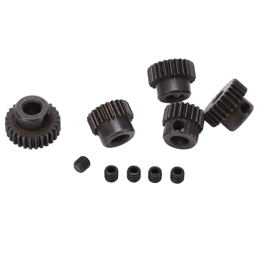 48Dp 5Pcs Rc Gear Pinion 20T-28T 5Mm Shaft For Monster 1/10 Truck 4171382320584