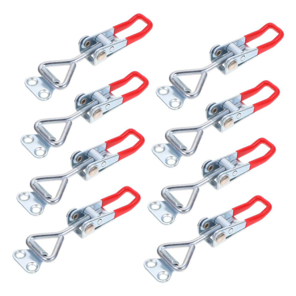 8Pcs Heavy Duty Toggle Clamps Adjustable Quick Release Latch For Gate And Door Lock 9187378486290