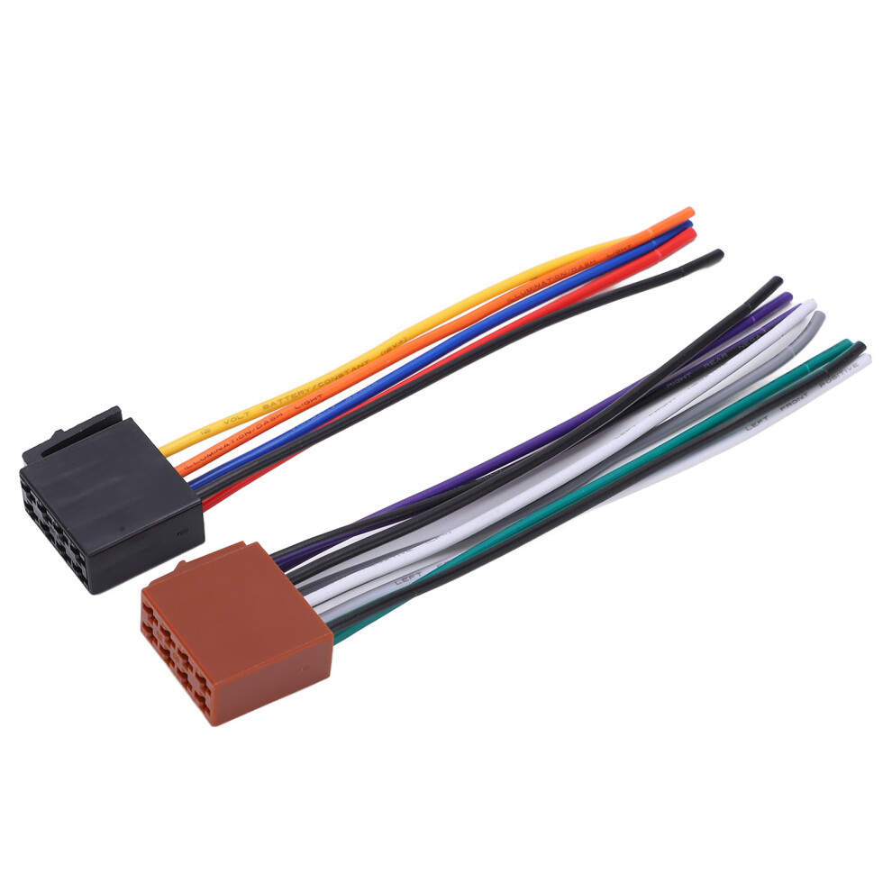 2Pcs Set Iso Harness 16 Pin Connector For C230 2000 Car Stereo Radio 9461376340663