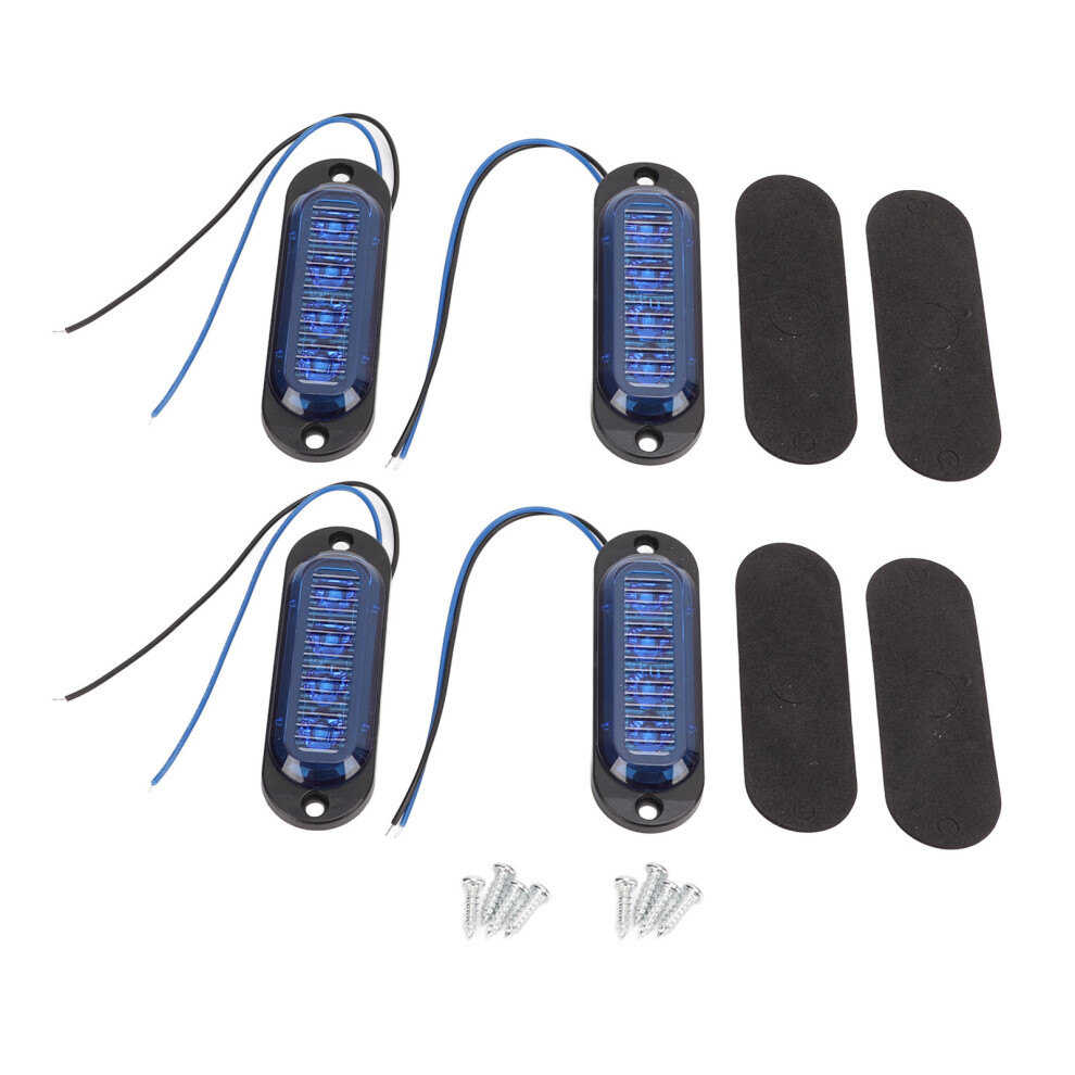 Led Strobe For Emergency Warning, Wireless Remote Control High Brightness Waterproof Flashing Beacon For Vehicle Safety, Led Warning With Light 9358999267562