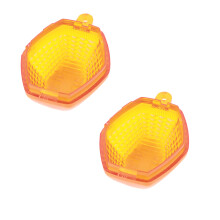 Dunkbraune Motorrad-Blinkerlinse für GSX 650F 2008-2011