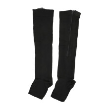 Chaussettes de compression pour soulager les varices et les œdèmes, montantes jusqu'aux genoux, en tissu respirant pour un confort optimal toute la