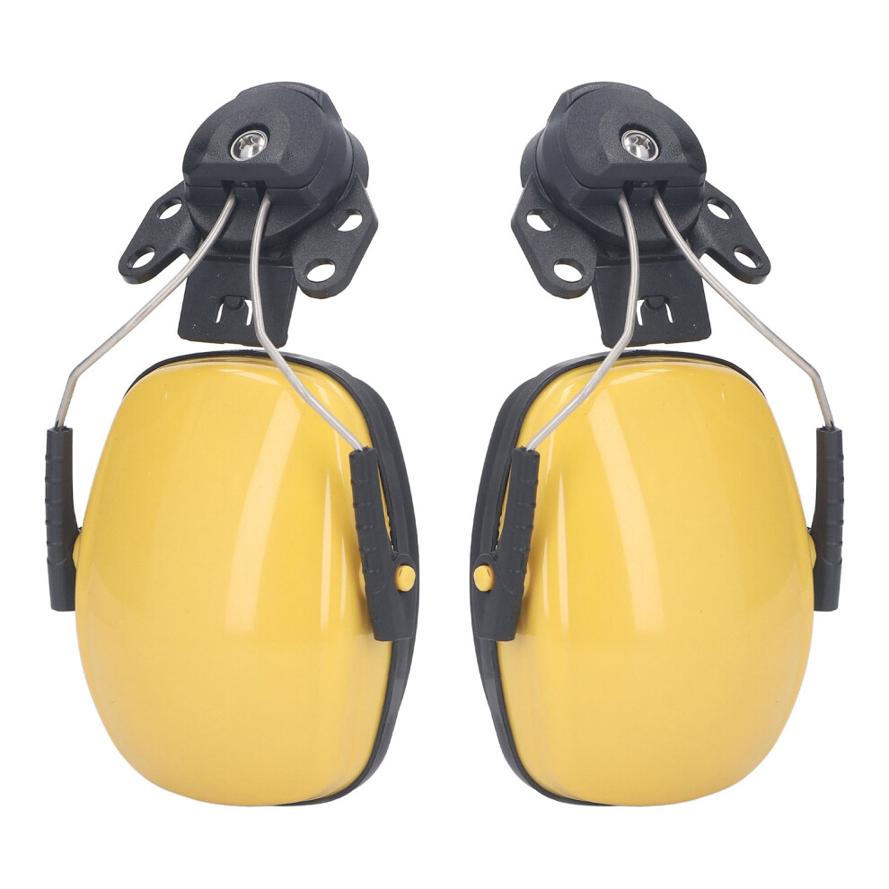 Safety Ear Muffs With Sound Reduction, Hearing Protection Noise Cancelling Earmuff For Hard Hat, Sponge Design Acoustic Sealing With Pvc Material For 9358999782416