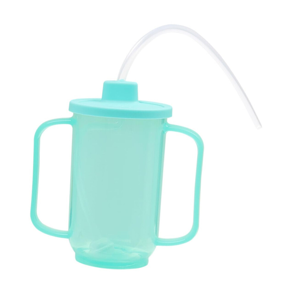 Spill Elderly Care Feeding Cup Ergonomic Liquid Diet Straw Mug for Disabled Adults Durable Easy Drinking Sippy Cup