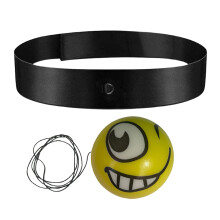Boxing Reflex Ball for Speed Training | Portable Headband Set for Indoor Home Gym, Apartment, Desk, and Camp Use