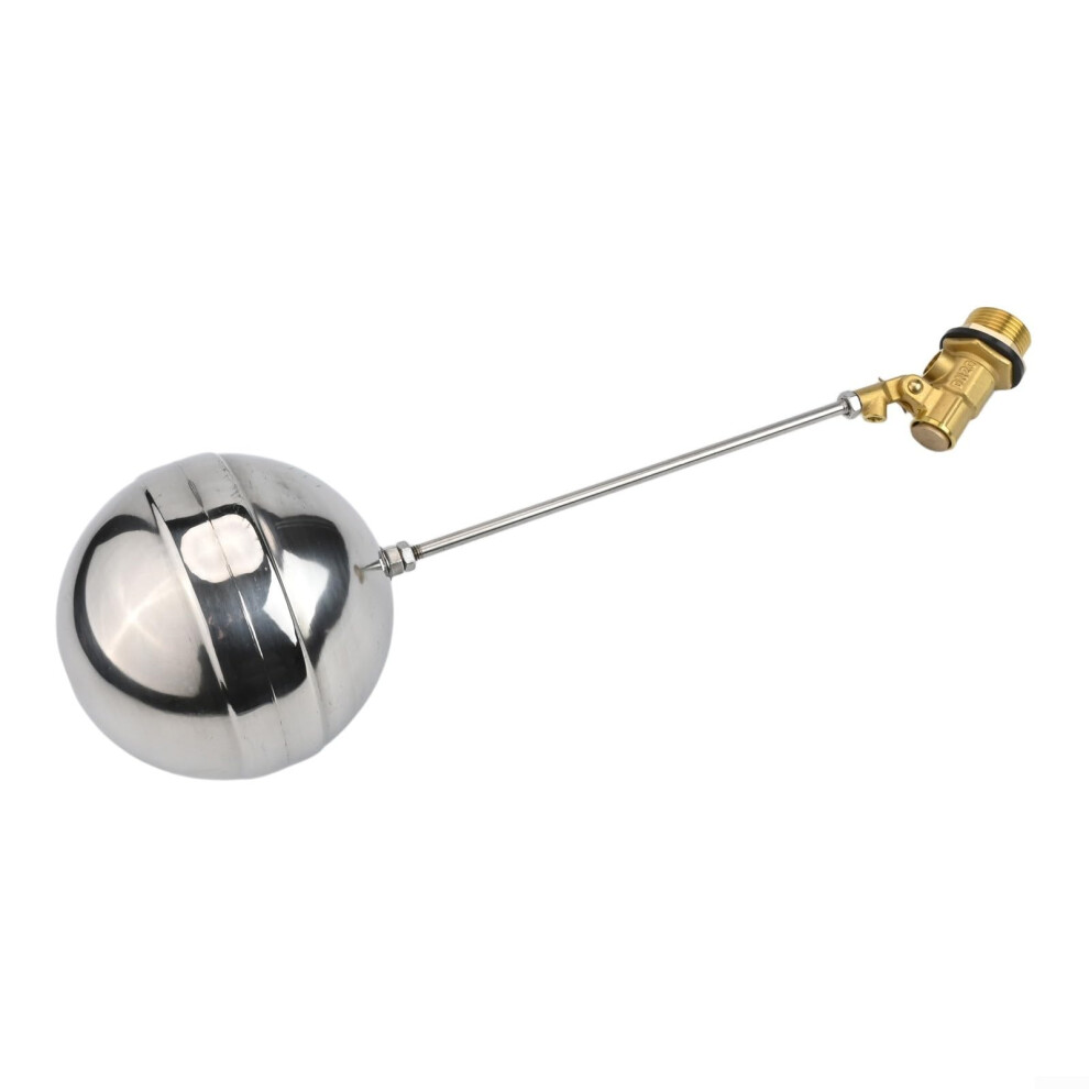 Water Float Valve 3/4 Male Thread Stainless Steel Leakproof Automatic Water Level Control For Tanks 9187378488515
