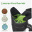 Handheld Lawn Seed and Fertilizer Spreader 2.5L with Adjustable Opening Sizes for Wide Coverage 3