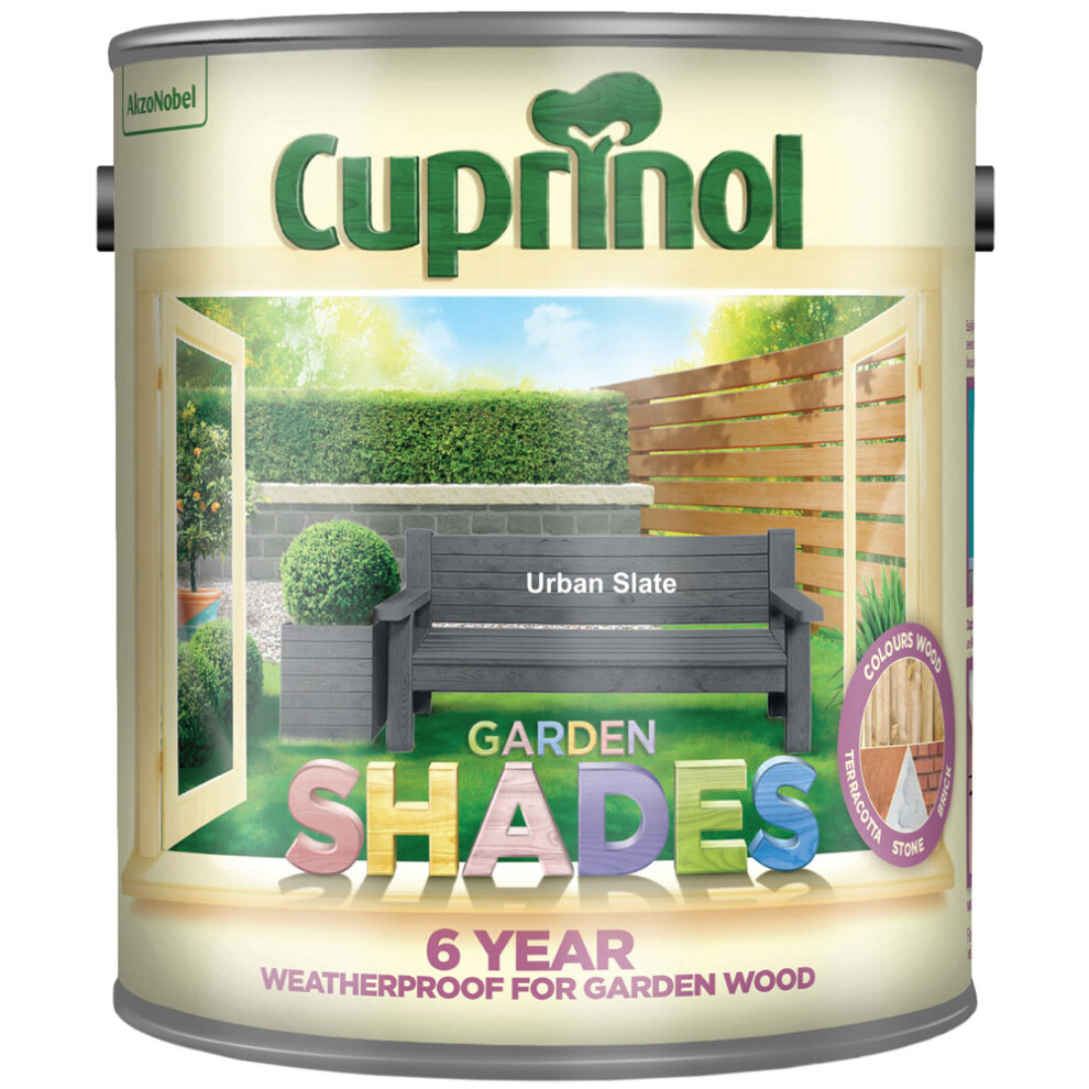 Cuprinol 5159075 Garden Shades Urban Slate 2.5 Litre