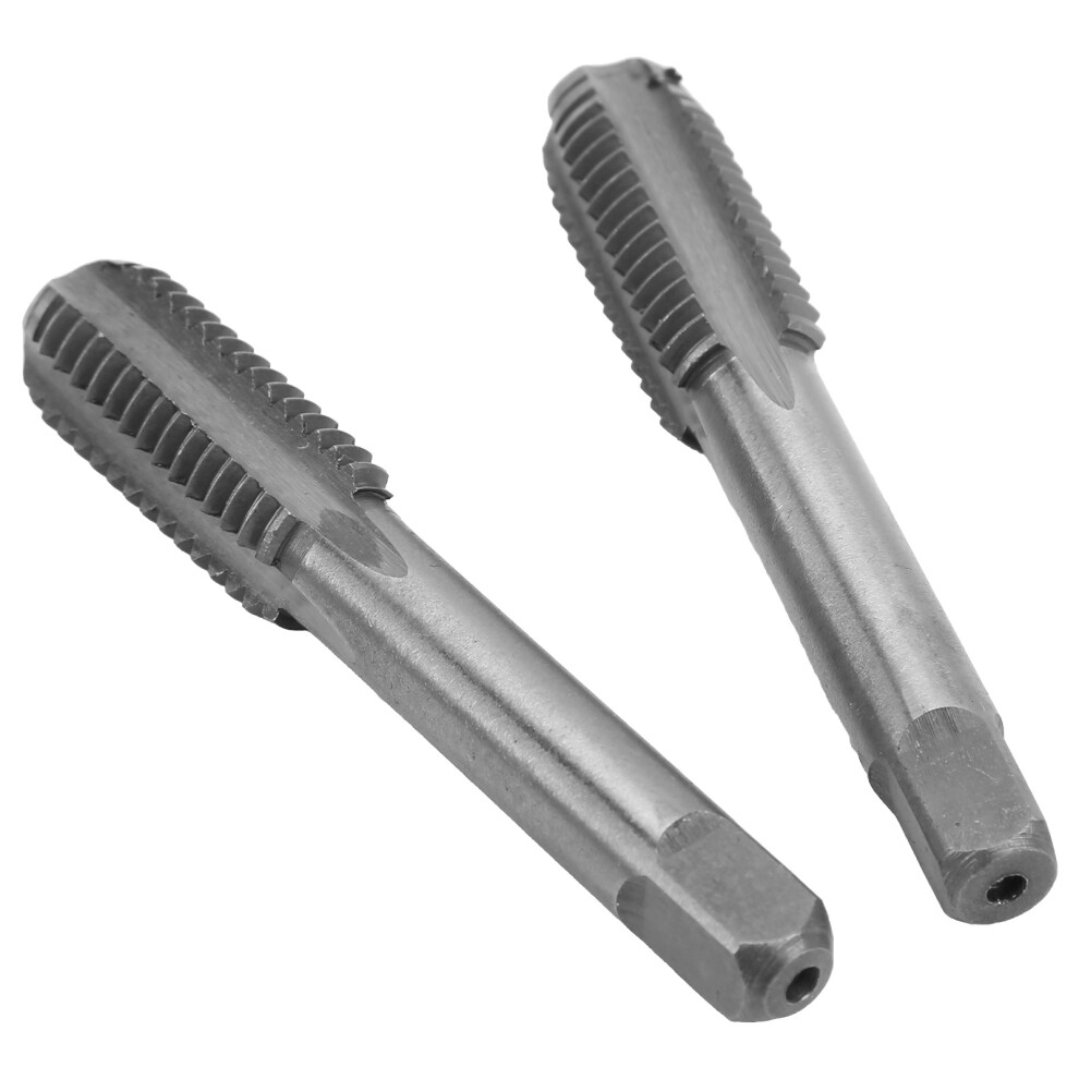 2Pcs High-Speed Steel M14x2.0 Metric Thread Taps, Straight Flutes 6931376345607