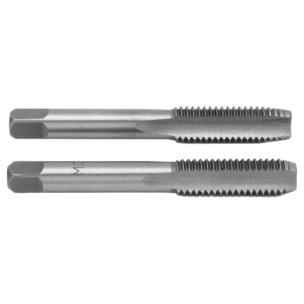 Versatile M10x1.5 Metric Machine Tap Pair For Metal Thread Repair 8401376345771