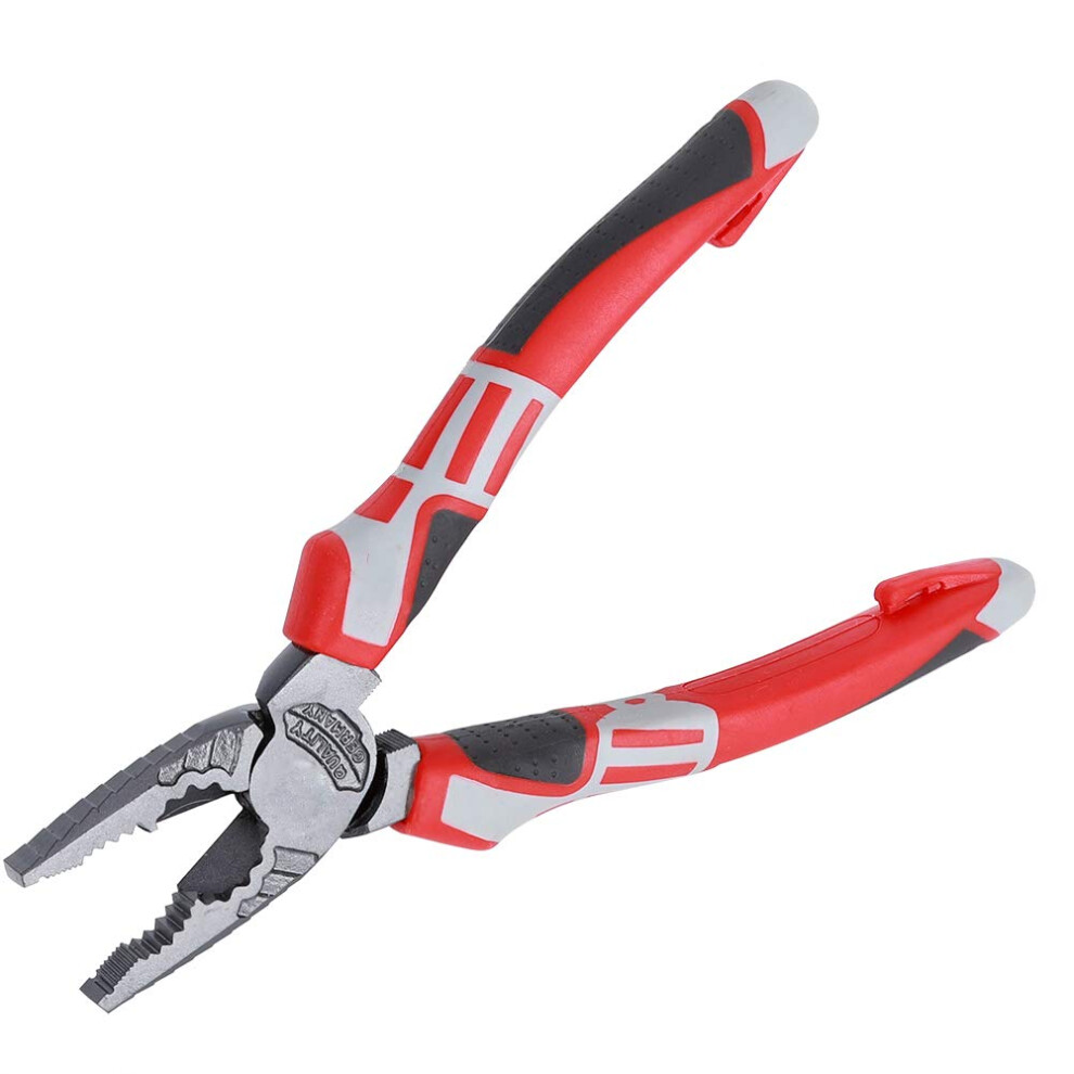 8 Inch Alloy Steel Wire Cutters And Electrician Pliers With Ergonomic Nonslip Grip For Cable Cutting 9347817609554