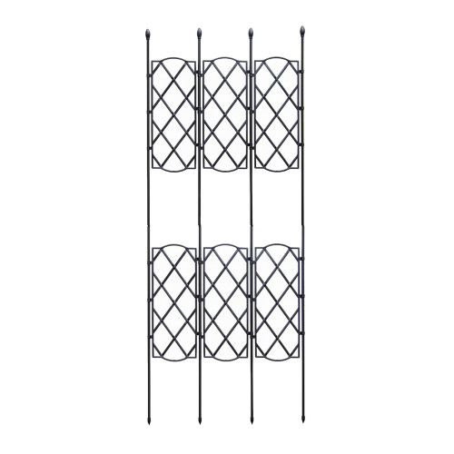 Small Flower Screen Tower Trellis Stand 63x46.5cm, 6 Pack
