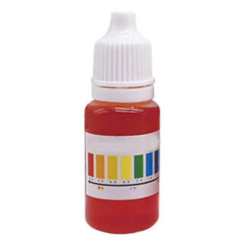 pH Test Kit 10ml Indicator Solution for Accurate Water Testing in Aquarium Garden Freshwater