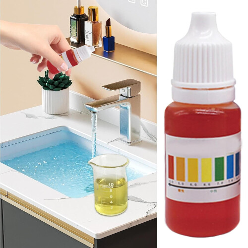 pH Test Kit 10ml Indicator Solution for Accurate Water Testing in Aquarium Garden Freshwater 1