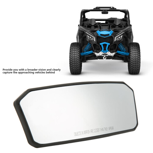 Universal Black Spherical Rearview Mirror for Maverick X3 2017-2019 2