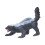 Figurine de ratel : 3 styles, Attaquant / Debout 4