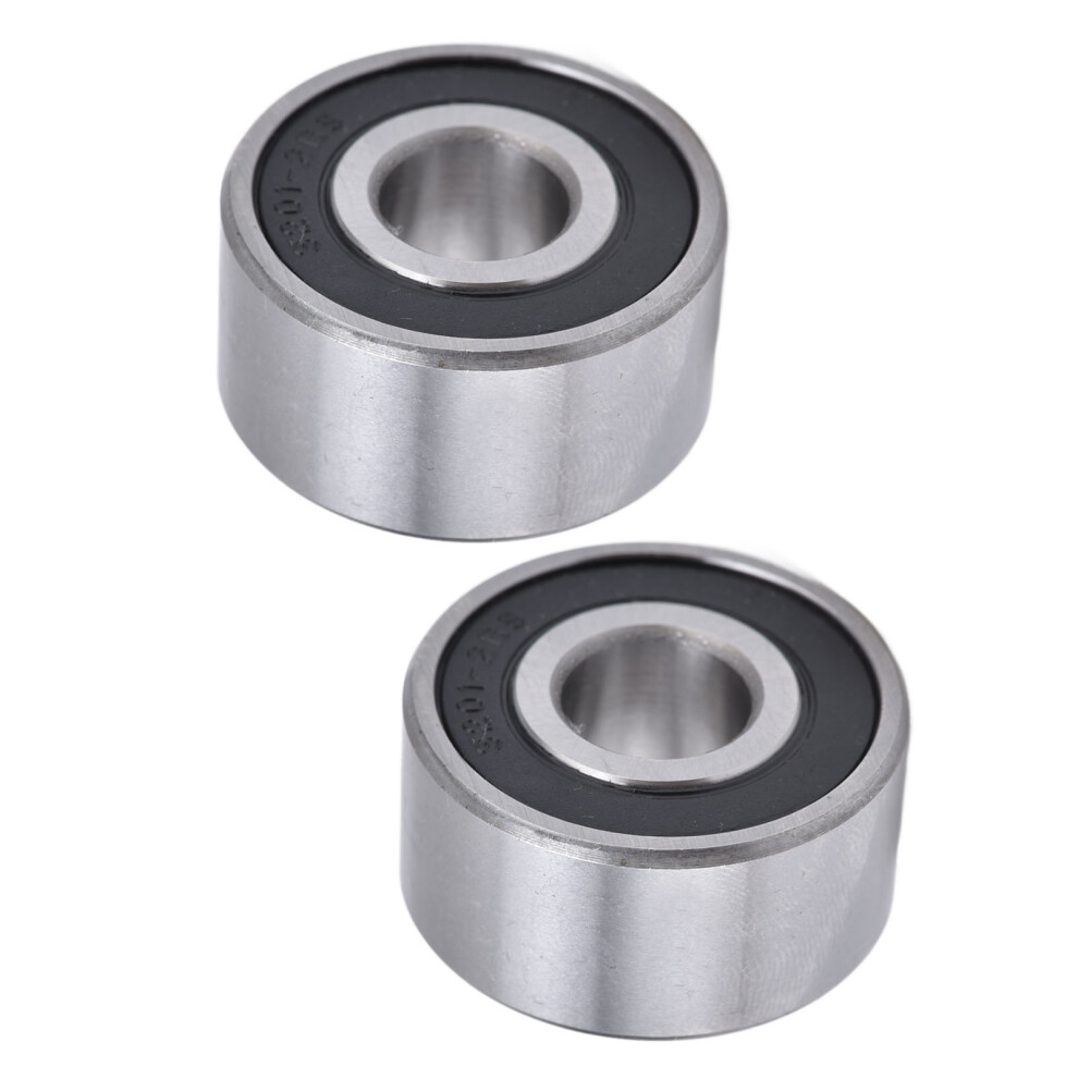 2Pcs 3201-2Rs Double Row Ball Bearings For High Speed Machinery 8141376349910
