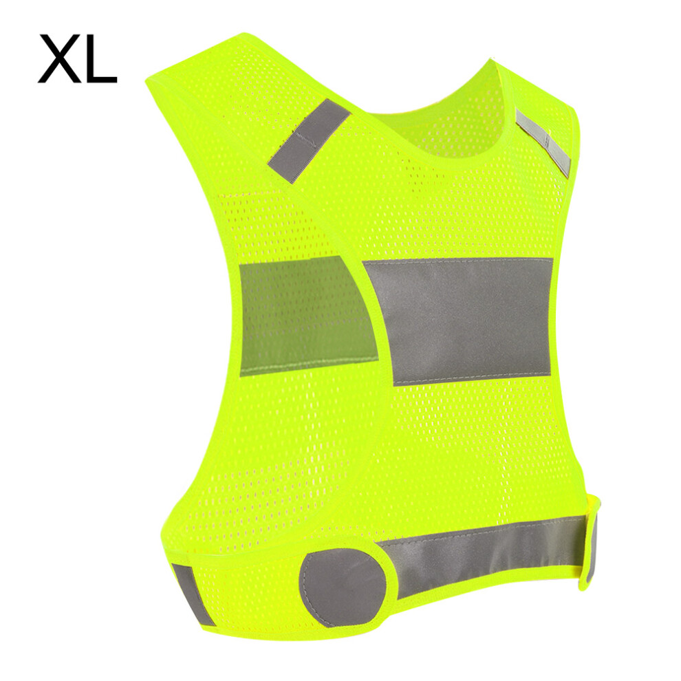 Breathable Running Vest For Men And Women, Safety Reflective Straps With Built-In Storage, High Visibility Safety Gear For Nighttime Exercise And 9358999783376