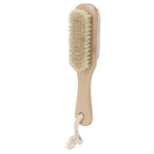 Fuß-Scrubbbrush mit Lavastein und Schweinehaar, doppelseitiges, kompaktes Werkzeug