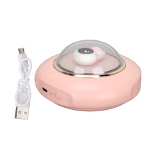 USB-aufladbarer Handwärmer, wiederverwendbar, Taschenformat, niedliches Design, lange Heizdauer, tragbarer Winterbegleiter, zwei Temperaturmodi mit