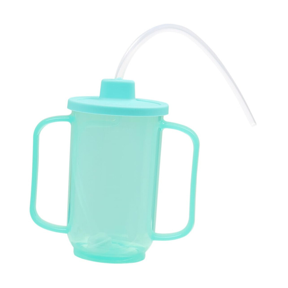 Adult Sippy Cup with Lid and Straw, SpillProof Easy Grip Drinking Cup for Elderly and Disabled