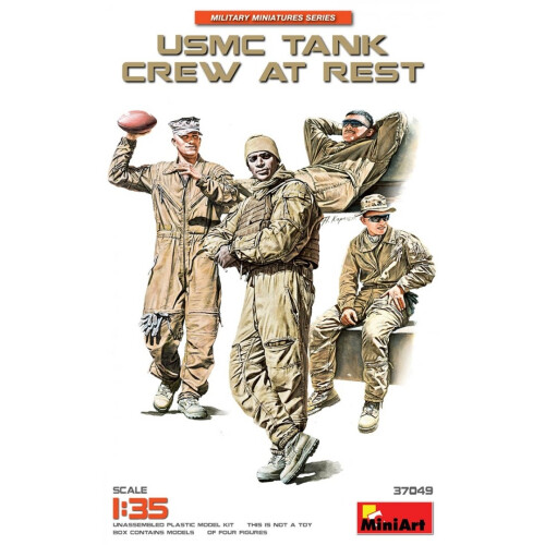 MIN37049 - Miniart 1:35 - USMC Tank Crew at Rest