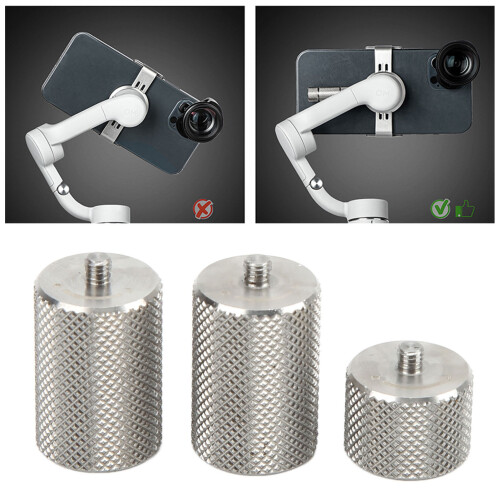 3 Stück Edelstahl-Gewichte für DJI OM 5/OM 4/OM 3 Stabilizer 1