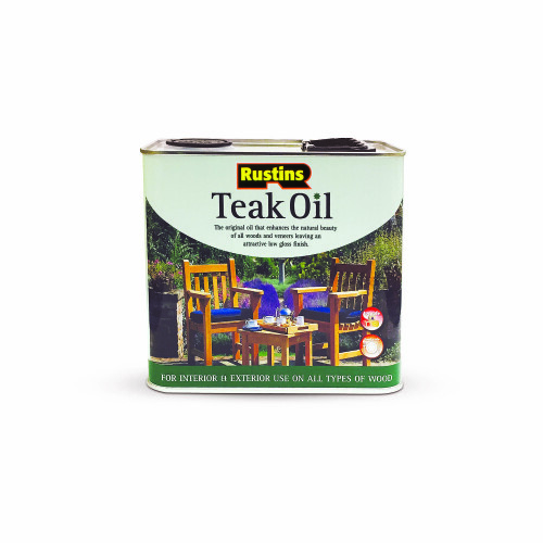 Rustins Rustins TEAK2500 Teak Oil 2.5 Litre