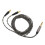 HiFi Audio Cable Detachable Plug Design High Purity Copper Frequency Transition Gold Plated Plug Balanced Devices Multiple Connectors Compatibility Op 5