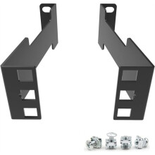 1U Server-Rack-Tiefenerweiterung - 4 Zoll/10 cm Tiefes Rack-Montage-Adapter-Kit für Netzwerk-Rack