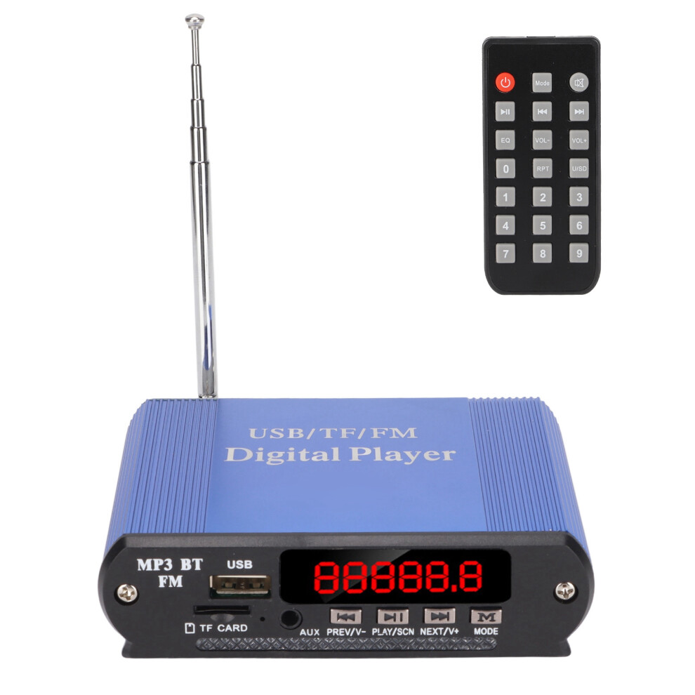 3-In-1 Power Amplifier Mp3 Player Tooth Radio 40W Blue 9401376357254
