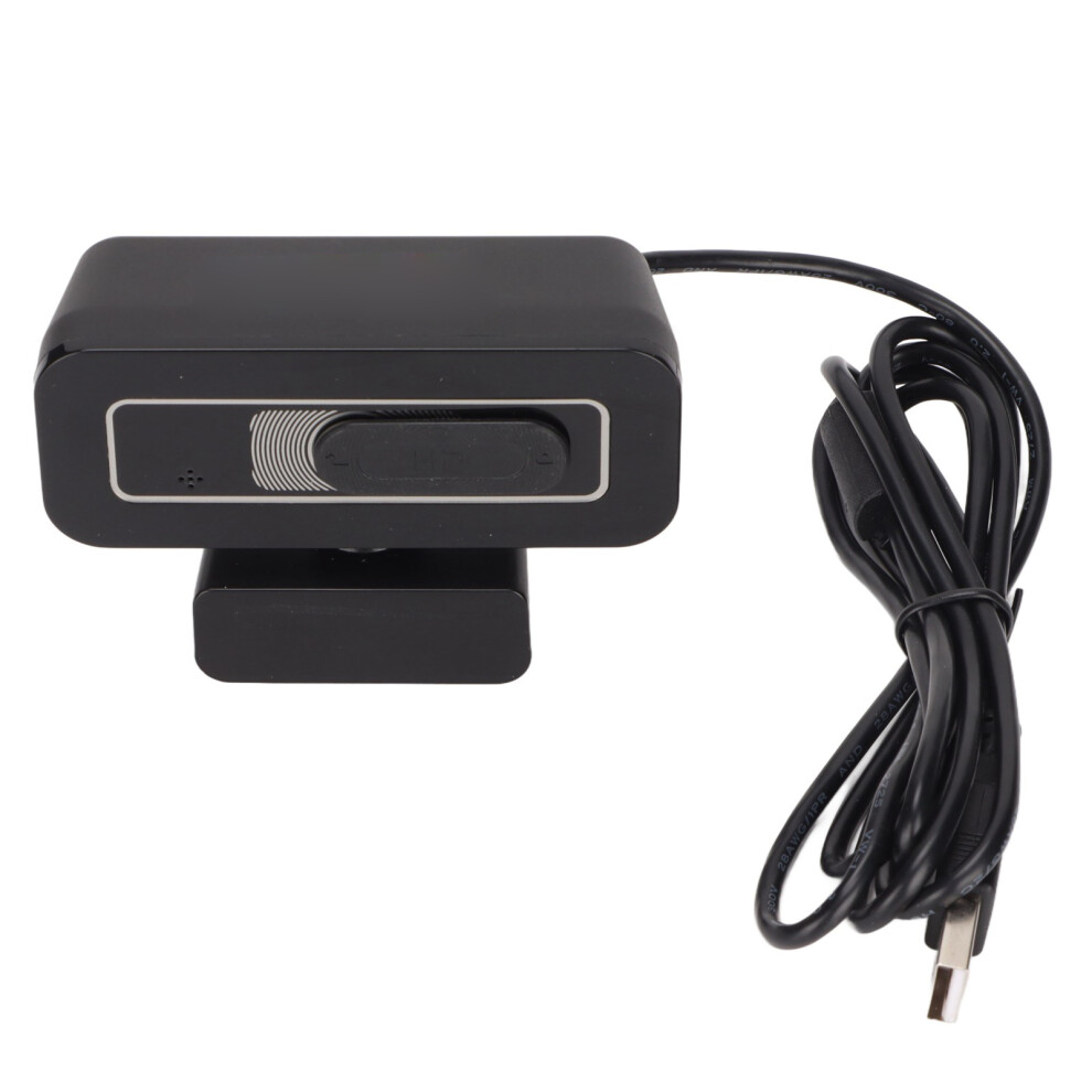 Hd Webcam With Built In Microphone And Privacy Cover, Full Hd Video Wide Angle Lens Noise Cancelling Microphone Automatic Correction For Online Light 9176269464943