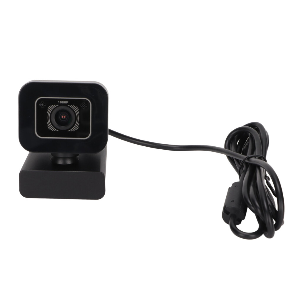 1080P Fhd Webcam, High Definition Teleconferencing With Digital Zoom & Rotation Pan Tilt For Video Conferencing, Plug And Play For Multiple Operating 9340258777547
