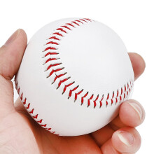 PU Softball Training Baseballs - 2 Pcs Soft Filling Wear Resistant Elastic Baseballs for Batting Practice