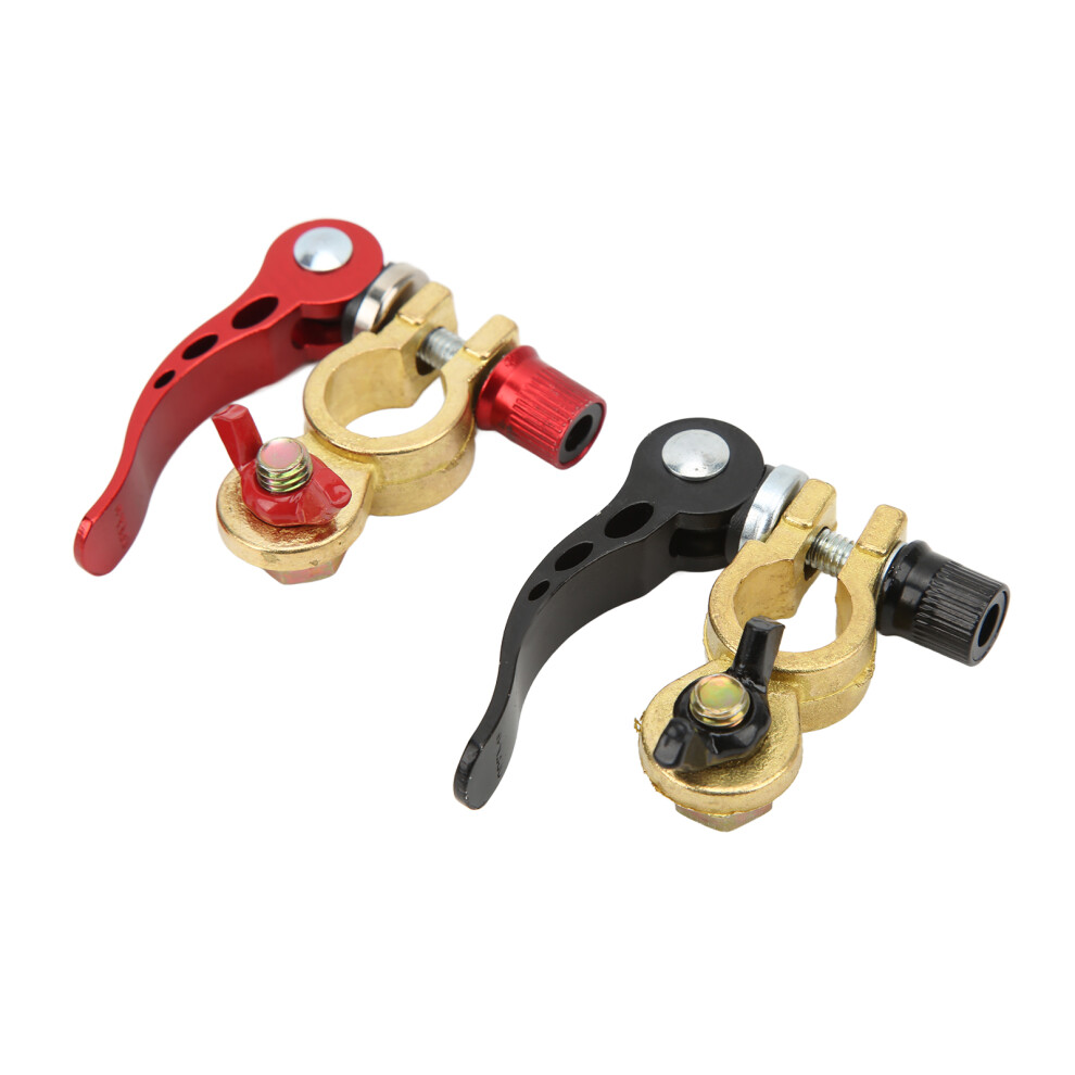 2Pcs Battery Quick Release Terminals 16-18Mm Brass Copper Universal Connectors 8471376360494