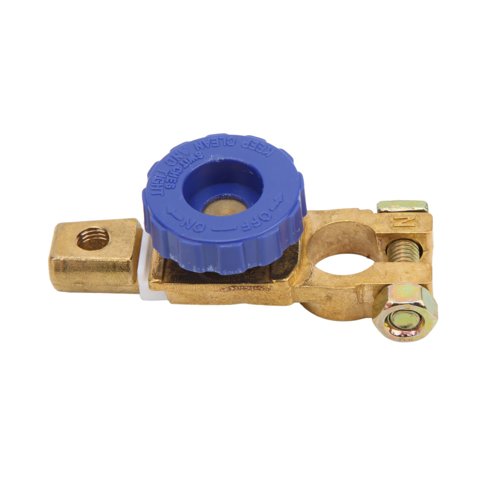Rustproof Brass 100A Battery Disconnect Switch For Cars Trucks Boats 8721376360506