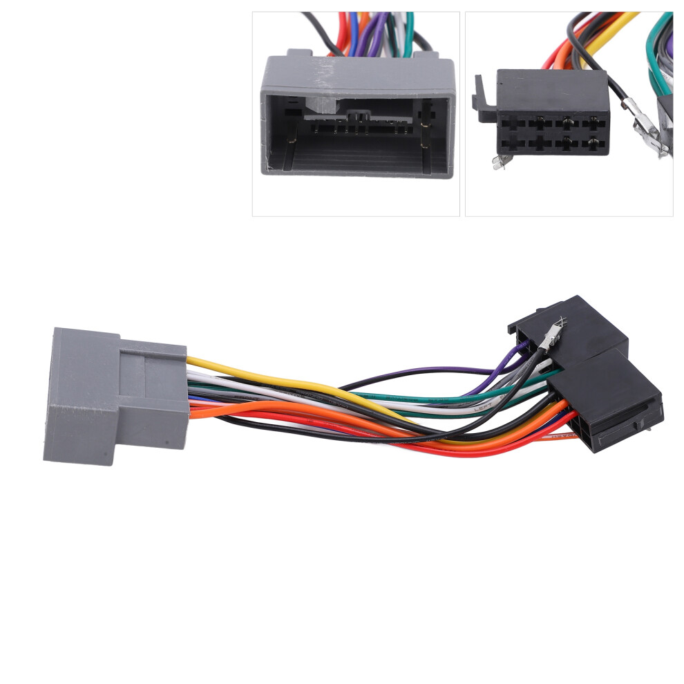 Car Stereo Iso Wire Harness Connector Adapter For Civic Accord Jazz Crv Odyssey 6931376360617