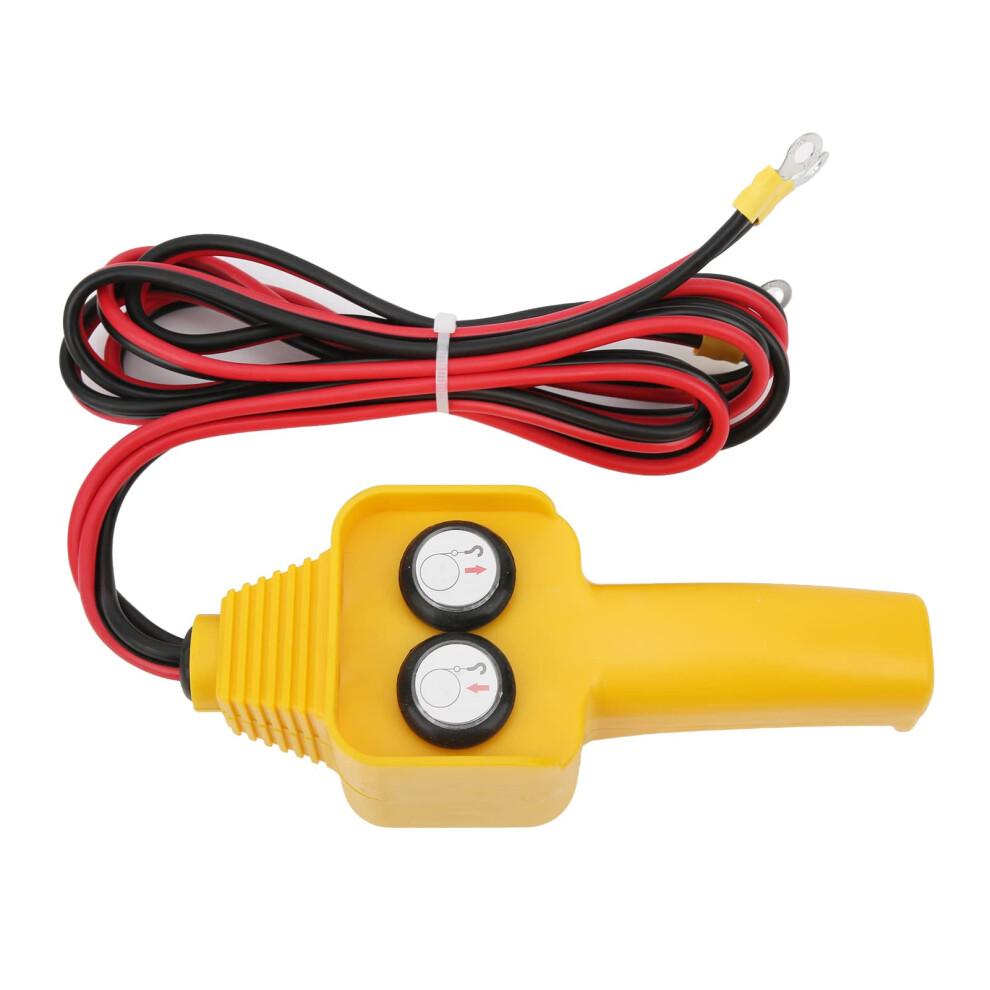 Wired Winch Control Handle For 12V Winches, Handheld Remote Controller With Push Button Switch, Durable Design 9347817613681