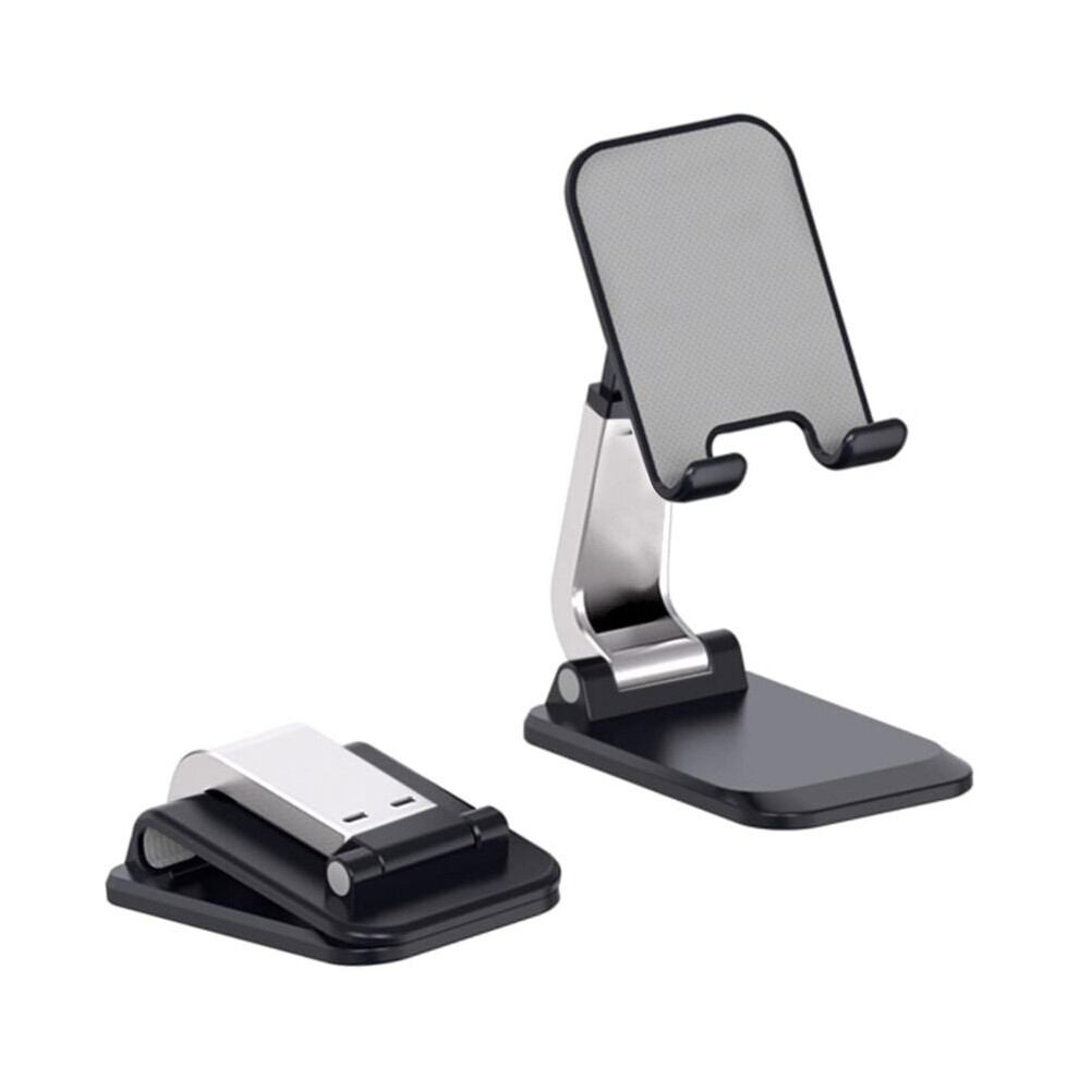 Foldable Phone Stand For Desk, Height Adjustable Cell Phone Holder With Angle Adjustable Design, Anti-Slip Base For Smartphones And Tablets, Portable 9009791631166