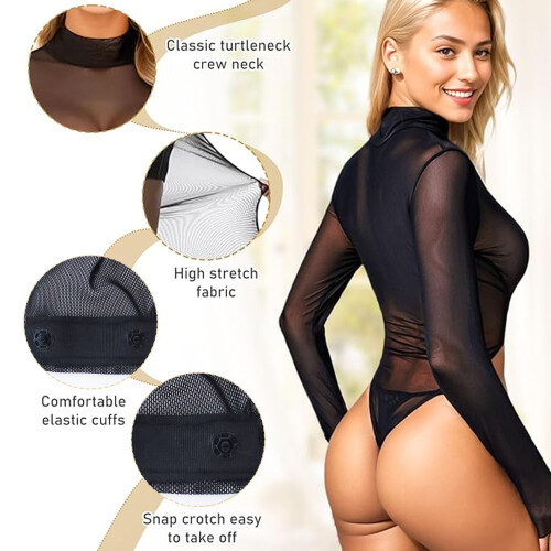 Σέξι τοπ από mesh, διαφανές τοπ από mesh, γυναικεία μαύρα διαφανή τοπ από mesh, γυναικείο 1