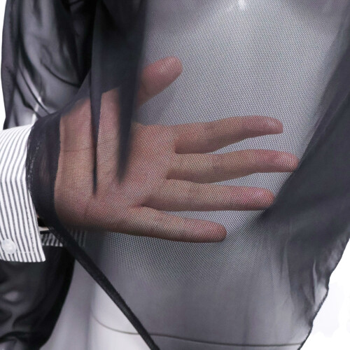 Σέξι τοπ από mesh, διαφανές τοπ από mesh, γυναικεία μαύρα διαφανή τοπ από mesh, γυναικείο 2