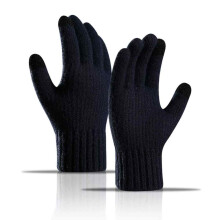 Touchscreen-compatible Fingertips Gloves for Outdoor Adventures, Thin and Lightweight Thermal Insulation Design with Stretchy Fabric, Warm Material