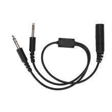 Adaptateur pour casque d'hélicoptère vers aviation générale, portable et facile à transporter, garantie exceptionnelle, convertit votre casque