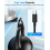 Braided Fast Charger Cable Type-C To Type-C 1m White 5