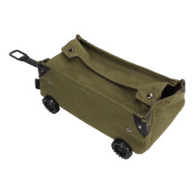 Grüne wasserdichte Canvas-Camping-Aufbewahrungsbox 60L für Autos & Zuhause