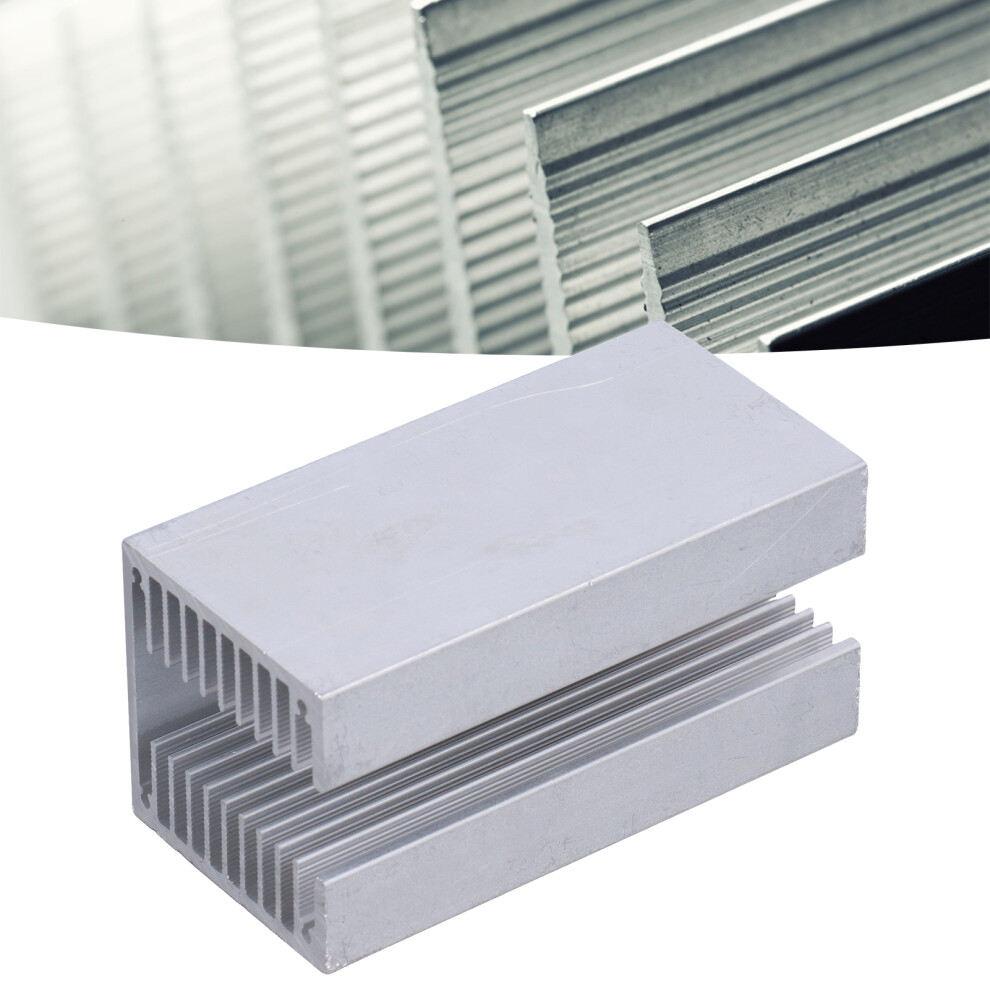 Aluminium Thermal Cooler 100X50x50mm U Heatsink For Cpus & More 4041376363975