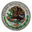 Mexico Flag Patch with Detailed Eagle Crest Round Embroidered Hook and Loop FadeResistant White 1