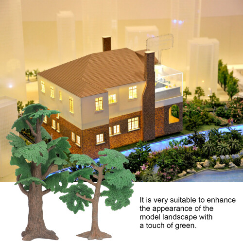 Künstlicher Baum Simulation Miniaturgarten Baum Modell Kleine Dekoration 1