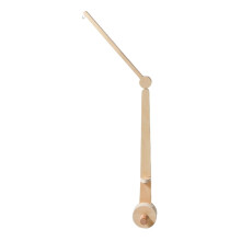 Crib Mobile Arm and Hanger, Sturdy Wooden Nursery Decor Attachment for Baby Cribs, Creative Home Decoration